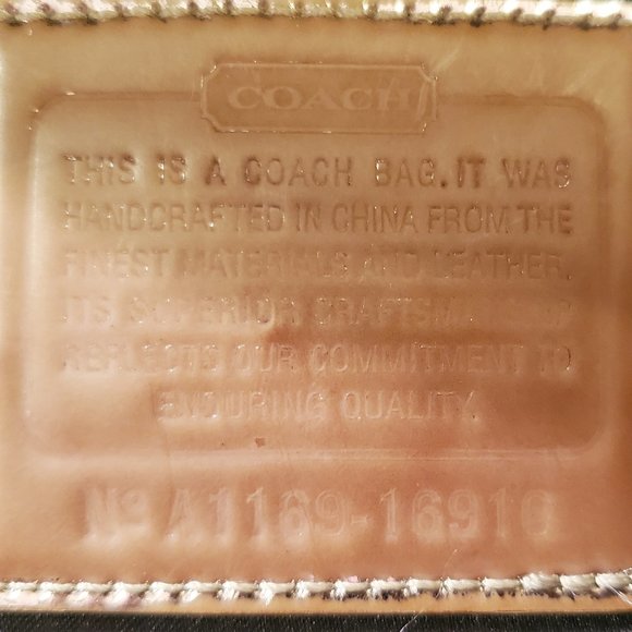 Limited Edition Coach Poppy Blue Sequin Backpack Bag 16916 - Picture 5 of 16